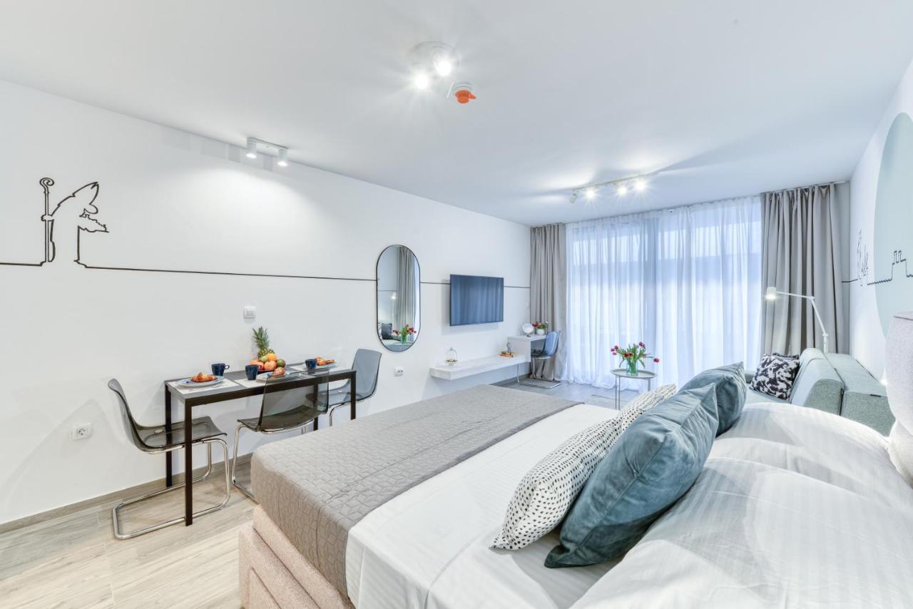 Hica Apartments La Linea Studio Apt With Balcony ドゥブロブニク エクステリア 写真