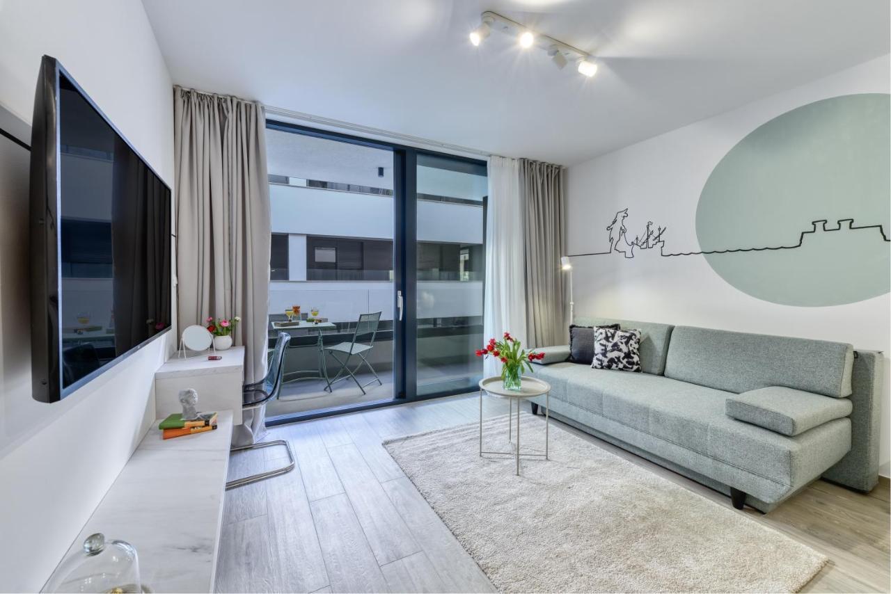 Hica Apartments La Linea Studio Apt With Balcony ドゥブロブニク エクステリア 写真